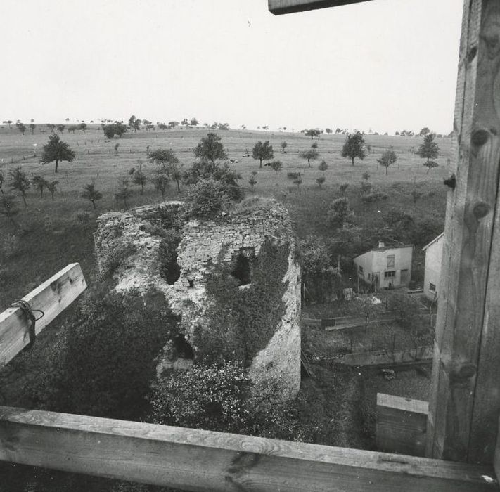 vue partielle des ruines