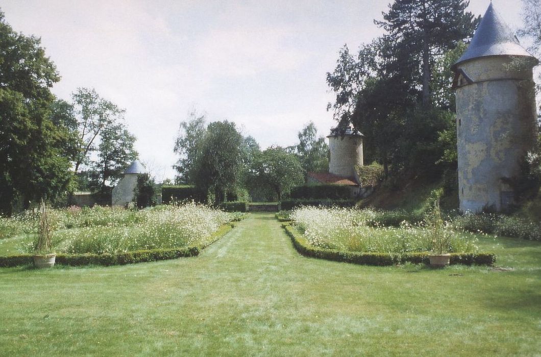 jardin, perspective sud-est