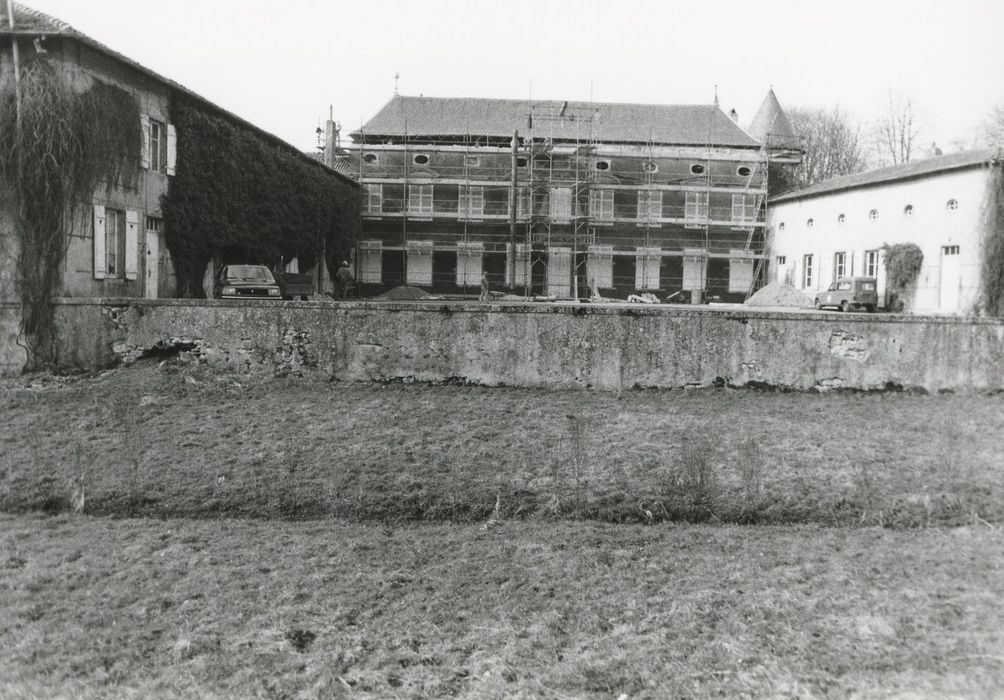 aile ouest, façade est