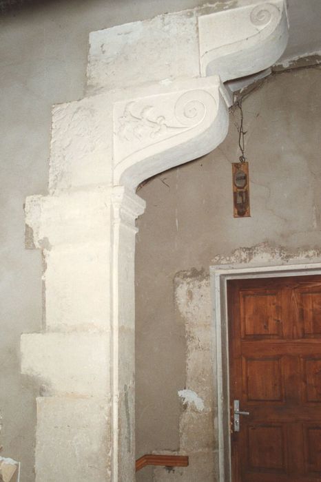 escalier, détail