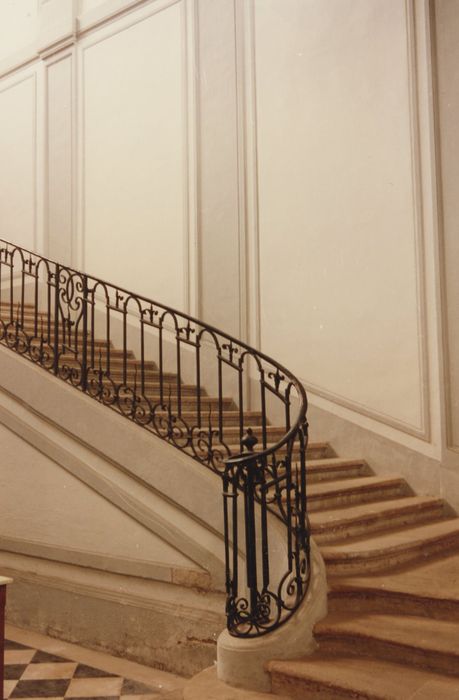 escalier d'honneur, vue partielle