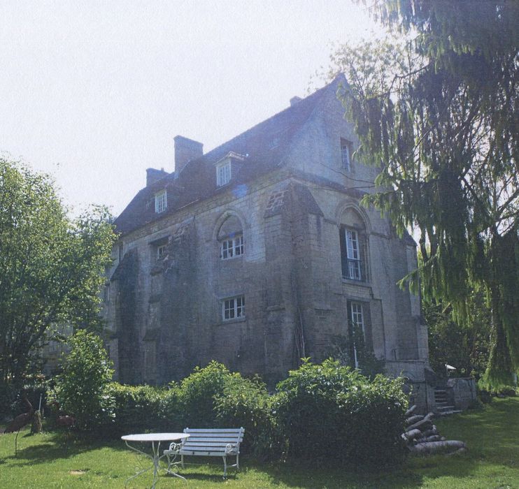 façades nord et ouest, vue partielle (photocopie numérisée)