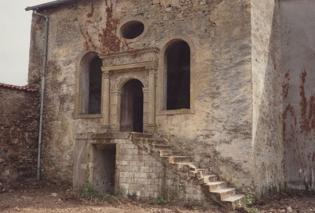 chapelle, façade nord