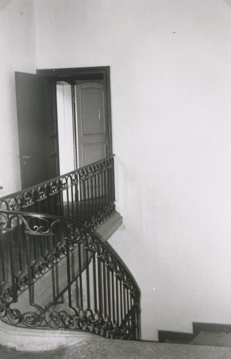 escalier d’honneur, vue partielle