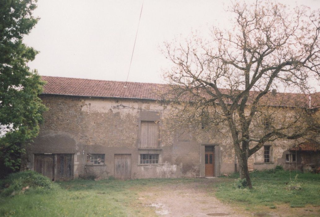 aile est, façade ouest