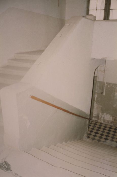 escalier, vue partielle