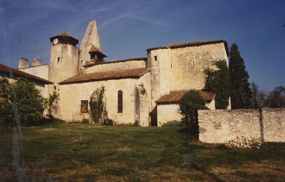 façade latérale sud