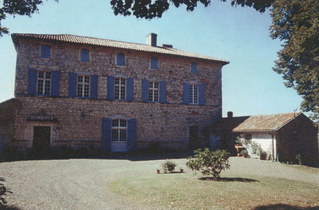 Façade nord (photographie numérisée)