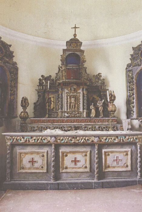 Autel (maître-autel) et tabernacle