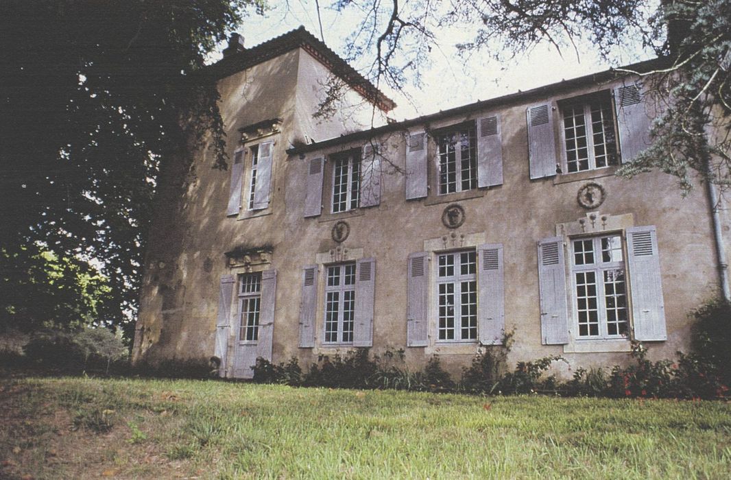 Façade sud, vue partielle (photocopie numérisée)