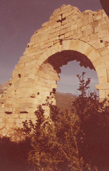 vue partielle des ruines