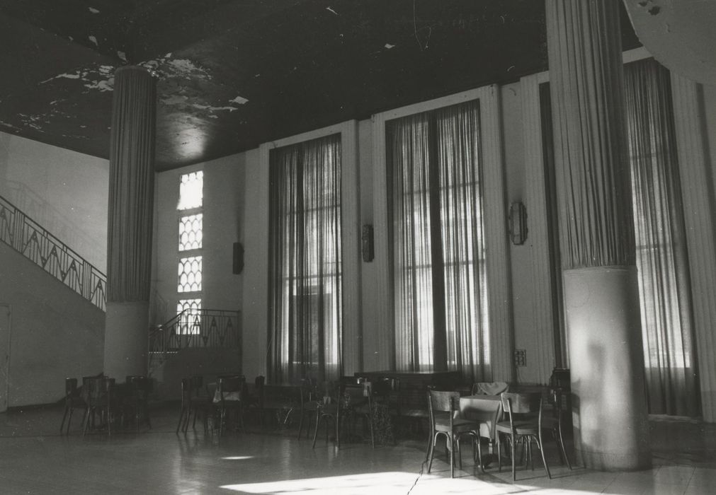 Salle de danse, mur nord