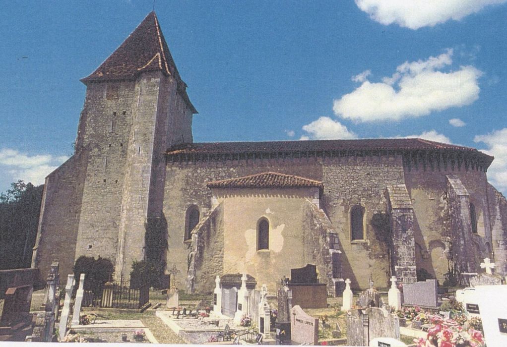 façade latérale sud (photocopie numérisée)