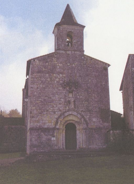 façade ouest (photocopie numérisée)