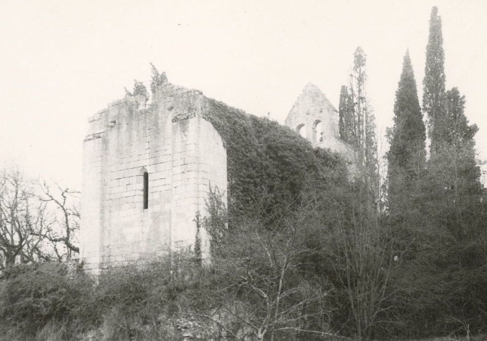 ensemble nord-est, vue partielle des ruines