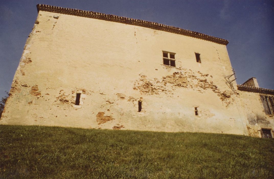 maison forte, façade ouest