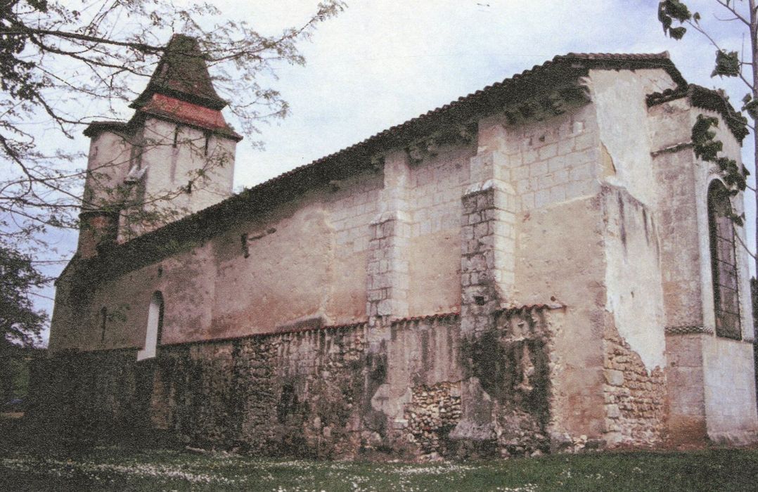 façade latérale sud (photocopie numérisée)