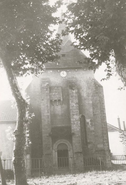 clocher, élévation nord