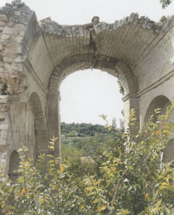 nef, vue en direction de l’Ouest (photocopie numérisée)