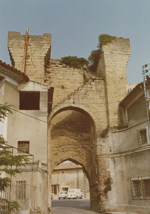 porte de la Grande Fontaine, élévation ouest