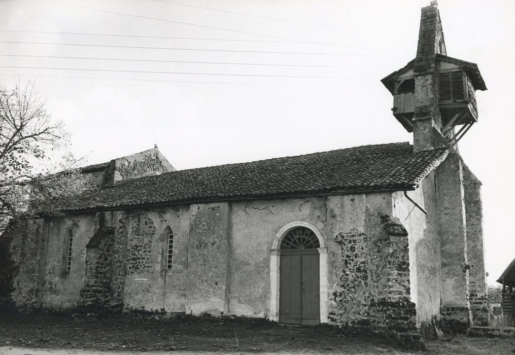 façade latérale nord