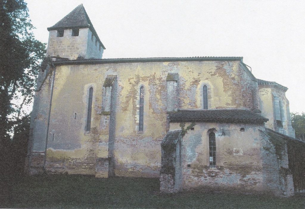 façade latérale est (photocopie numérisée)