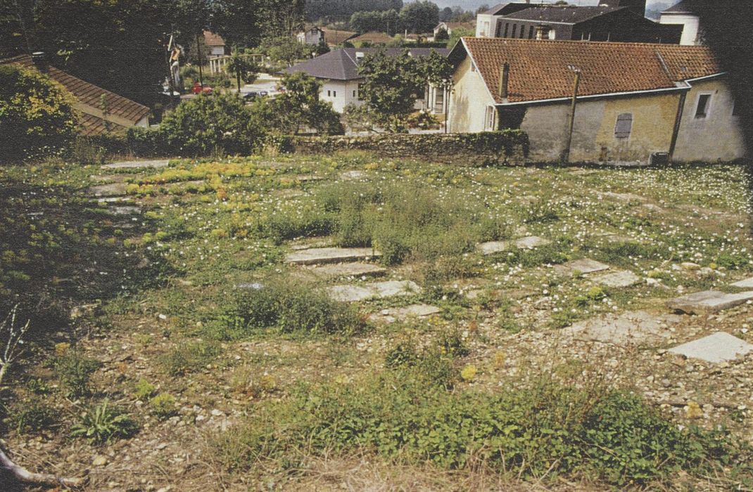 vue partielle du cimetière (photocopie numérisée)