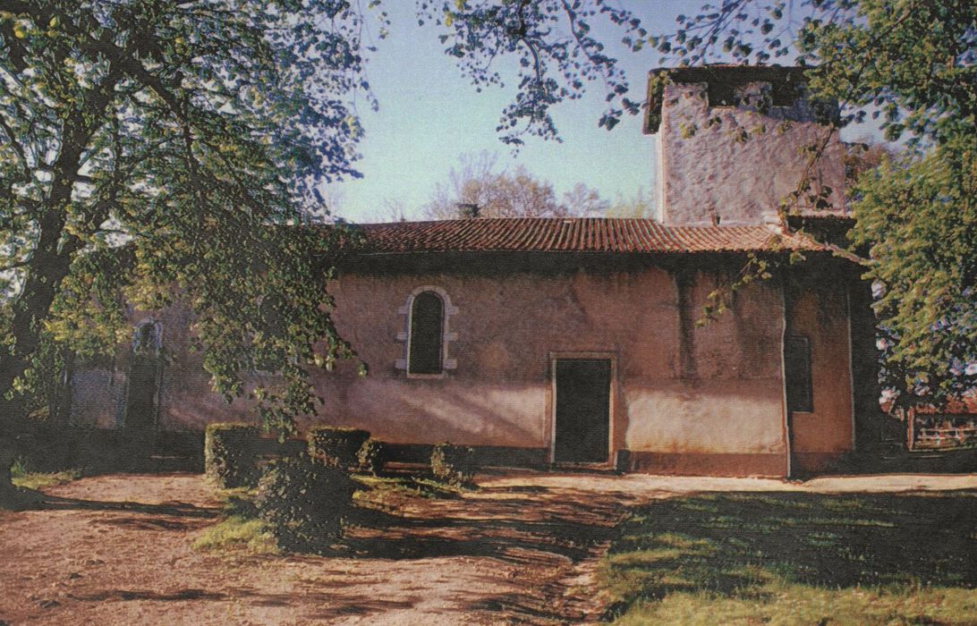 façade latérale sud (photocopie numérisée)