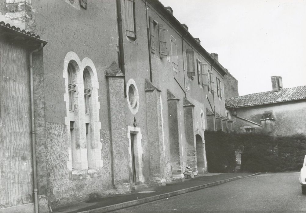 aile ouest, façade ouest