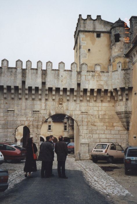 porte d’accès à la cour intérieure, élévation est