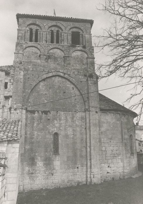 clocher, élévation sud