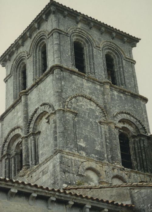 clocher, élévations sud et ouest