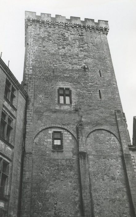 donjon, élévation est