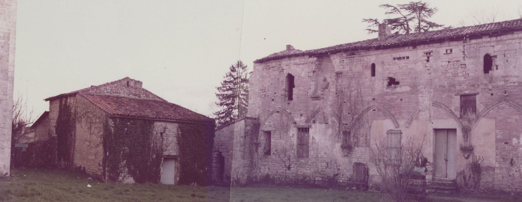 bâtiment sud, élévation nord