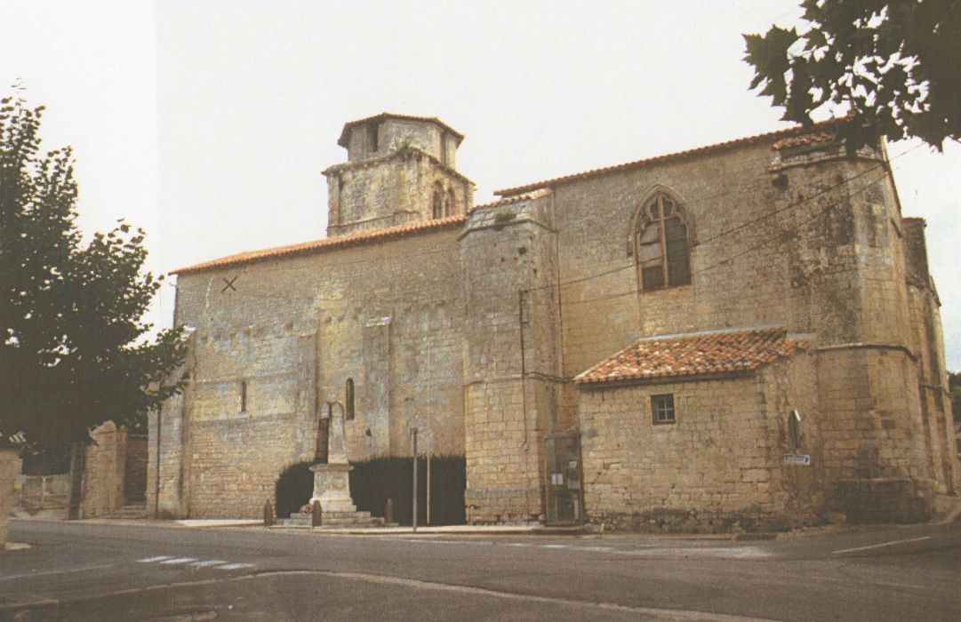 façade latérale sud (photocopie numérisée)