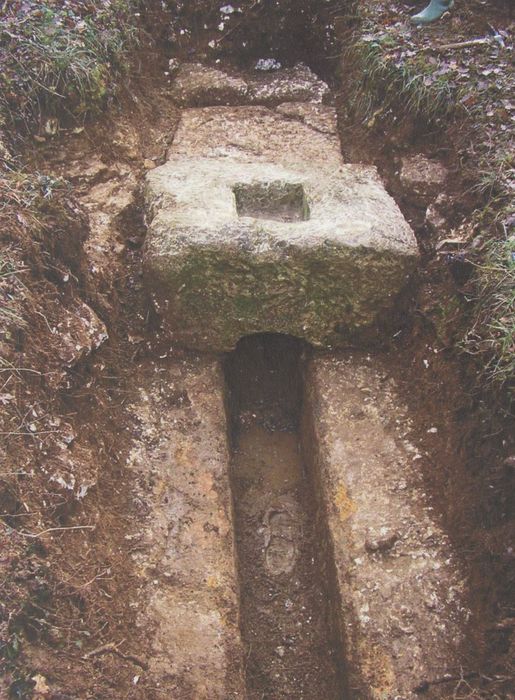 Détail d’un conduit au lieu-dit « Chez Siquet » (photocopie numérisée)