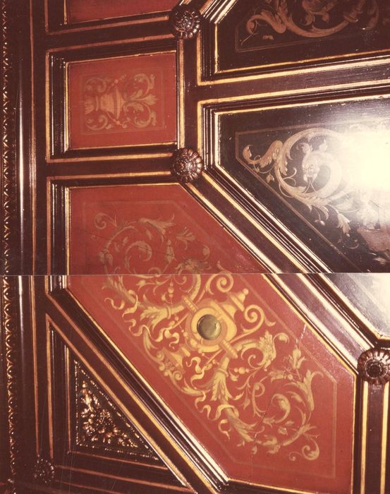 plafond, détail