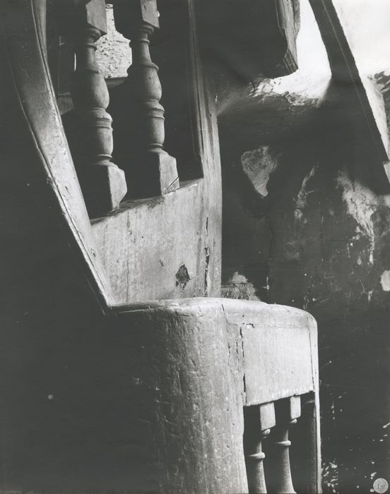 escalier, détail de l’assemblage