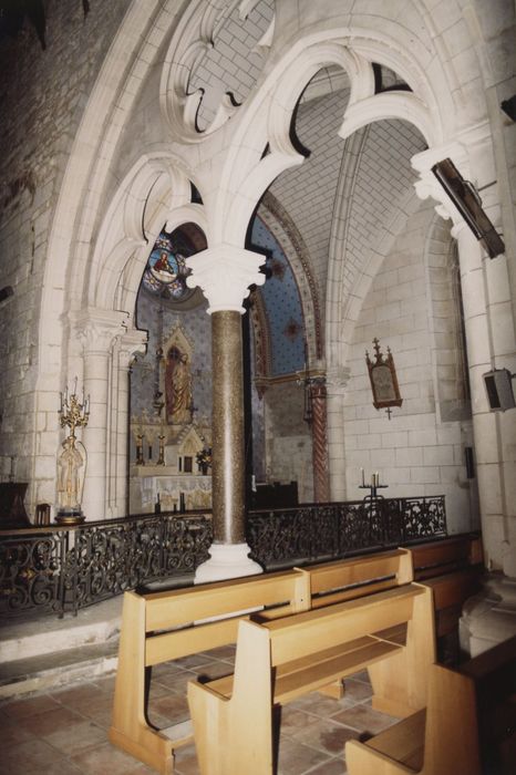 chapelle latérale sud, vue partielle