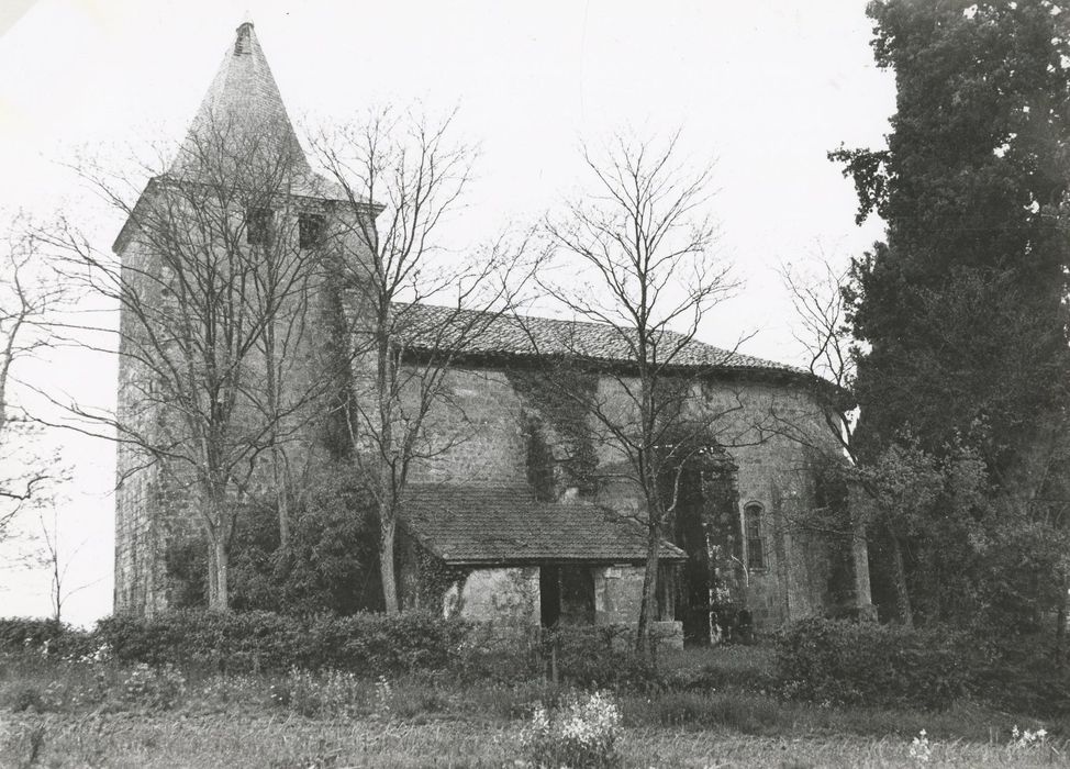 façade latérale sud