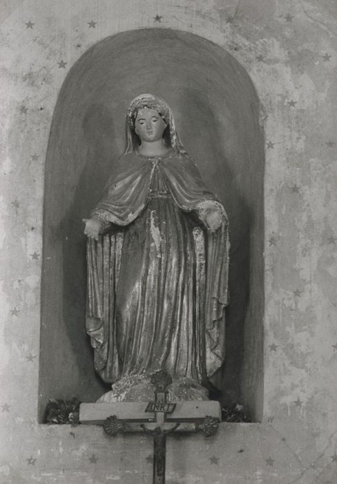 statue (statuette) : Vierge de l’Immaculée Conception