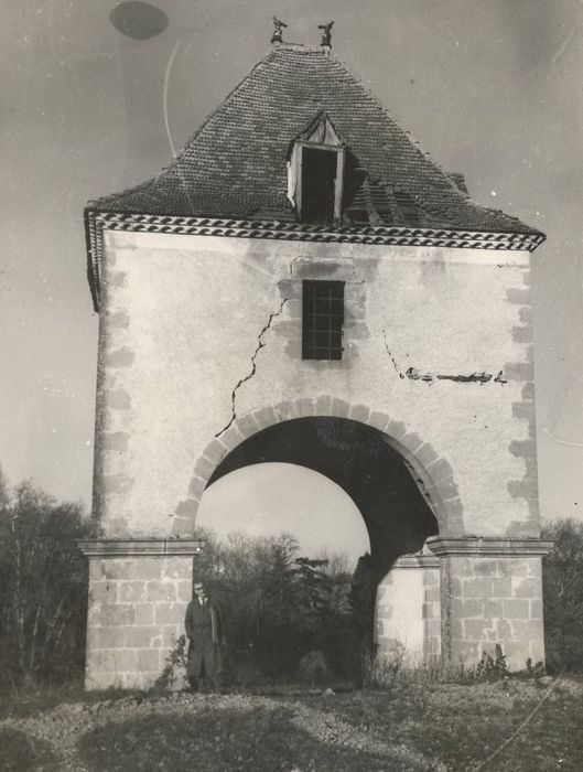 vue générale du pigeonnier