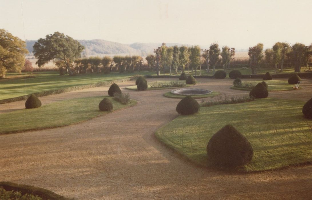 vue générale du jardin sud