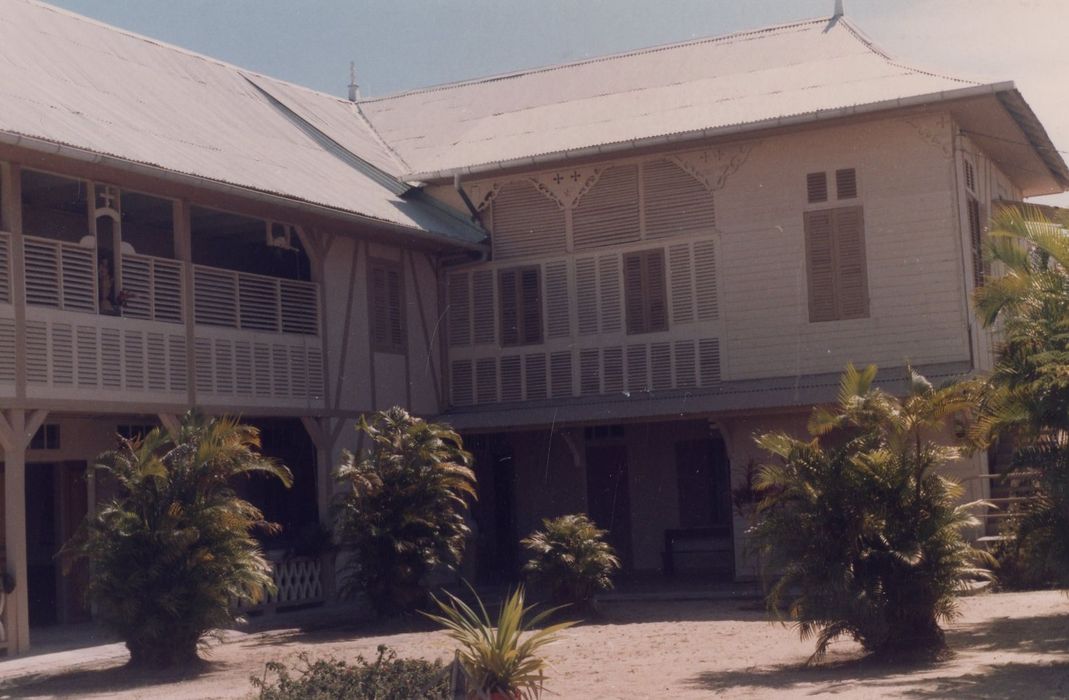 façade de l’aile en retour