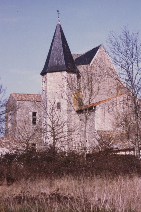 vue partielle du château depuis l’Est