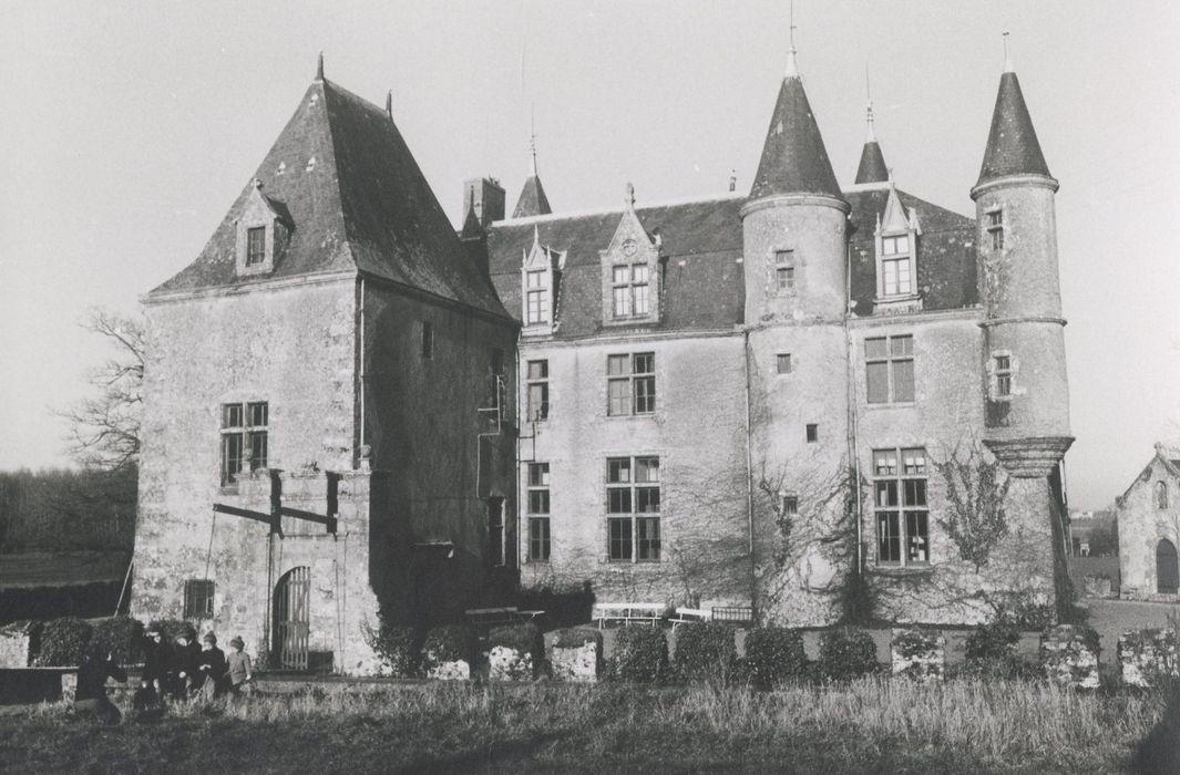 façade sud-ouest (photocopie numérisée)