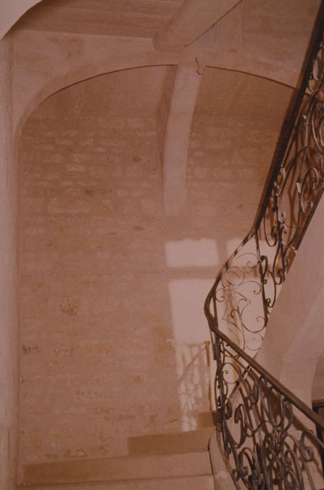 escalier d’honneur, vue partielle