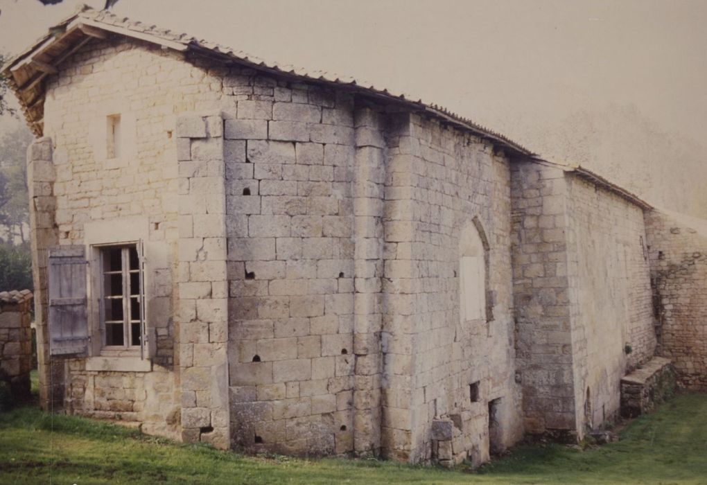 chapelle, ensemble nord-est ; chemin rural de Mazières au pont Mougron