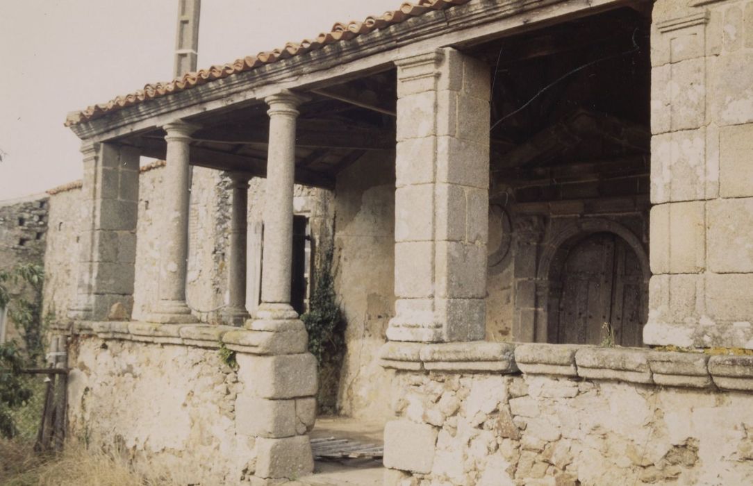 loggia de la façade sud