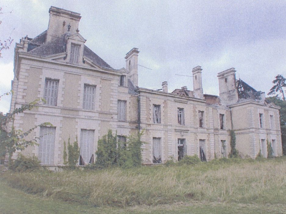 façade est (photocopie numérisée)